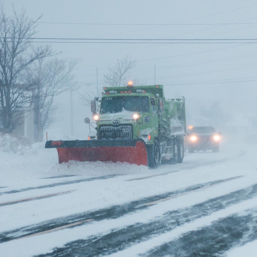 Untitled snow plow